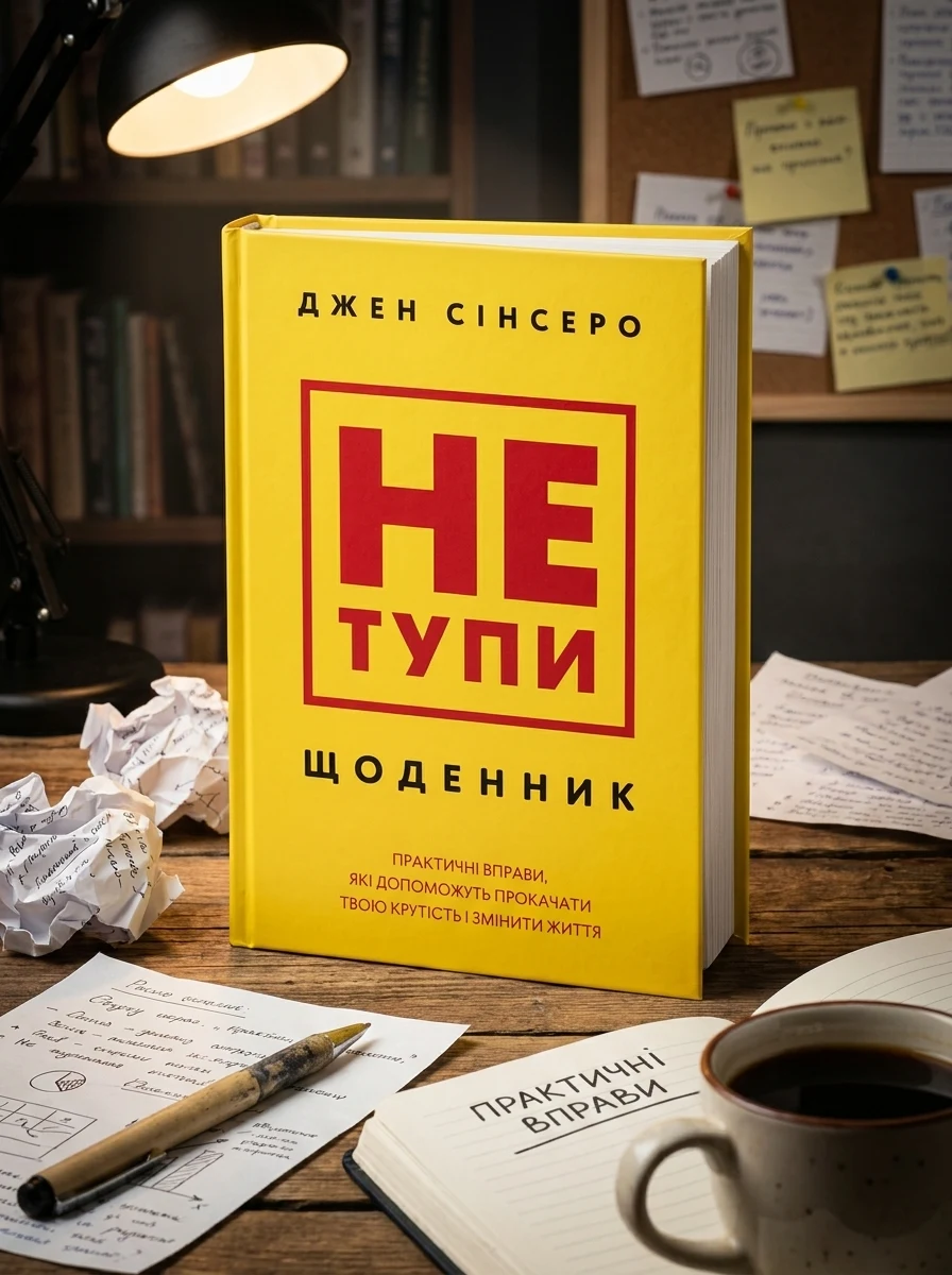 Не тупи. Щоденник. Практичні вправи, які допоможуть прокачати твою крутість і змінити життя — Бізнес та саморозвиток