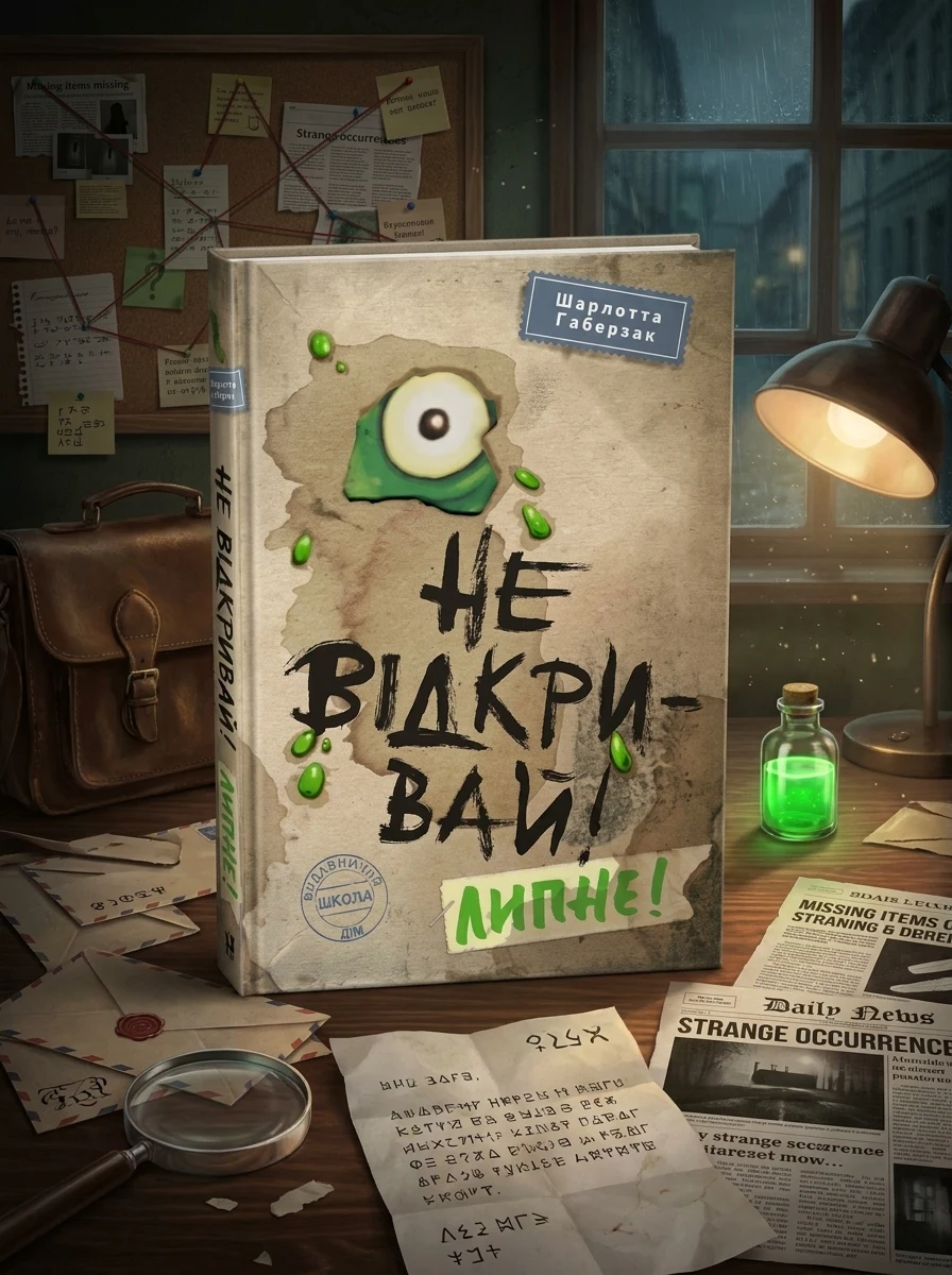 Не відкривай! Липне! — Дитяча література
