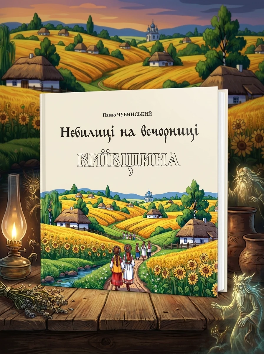 Небилиці на вечорниці. Книга 1. Київщина — Павло Чубинський, обкладинка