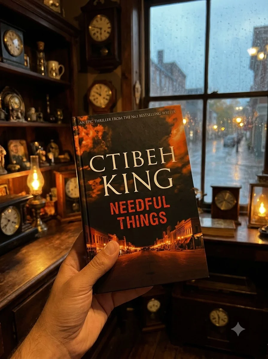 Needful Things — Стівен Кінг, обкладинка