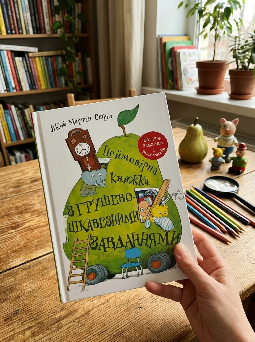 Неймовірна книжка з грушево-цікавезними завданнями — фото 2