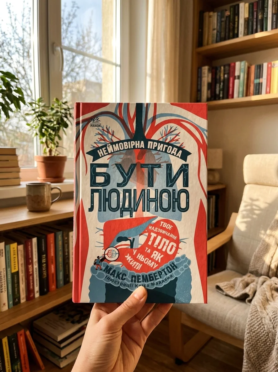 Неймовірна пригода бути людиною. Твоє надзвичайне тіло та як у ньому жити — Наука та психологія