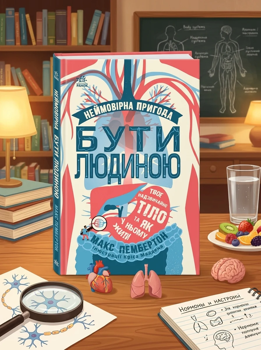 Неймовірна пригода бути людиною. Твоє надзвичайне тіло та як у ньому жити — Наука та психологія