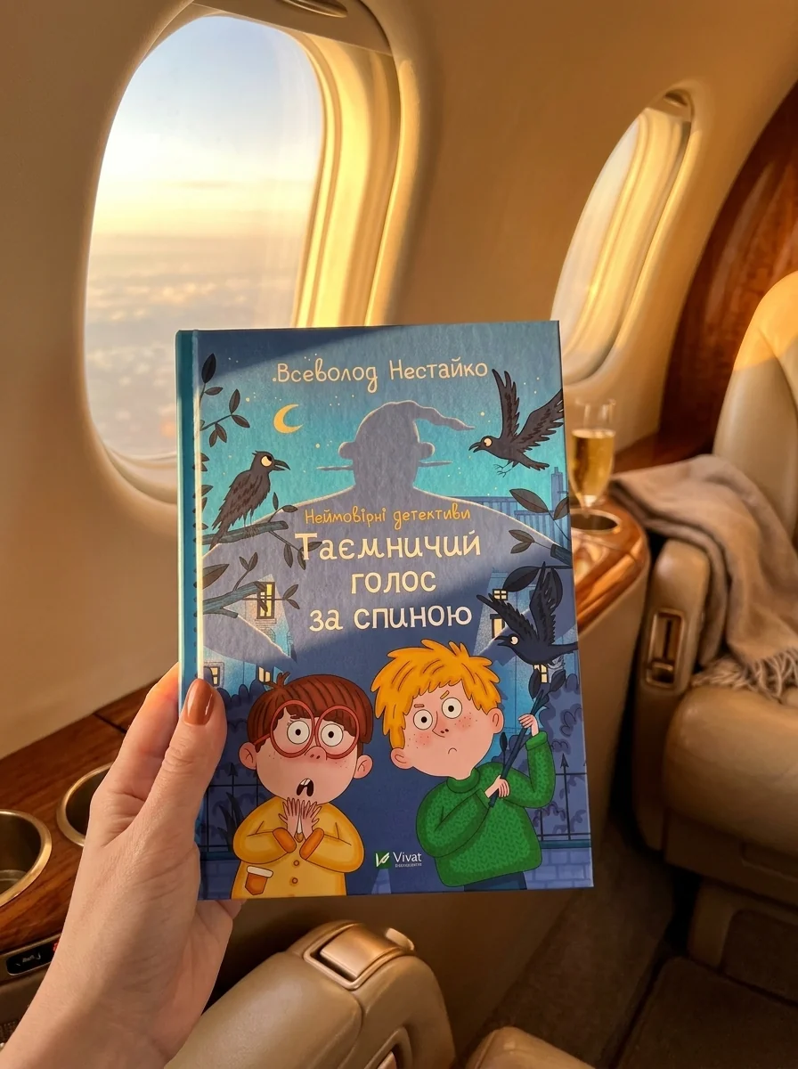 Неймовірні детективи. Таємничий голос за спиною — Дитячі детективи