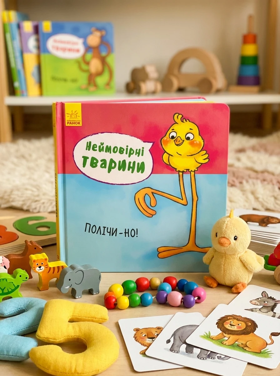 Неймовірні тварини. Полічи-но!, — Дитяча література