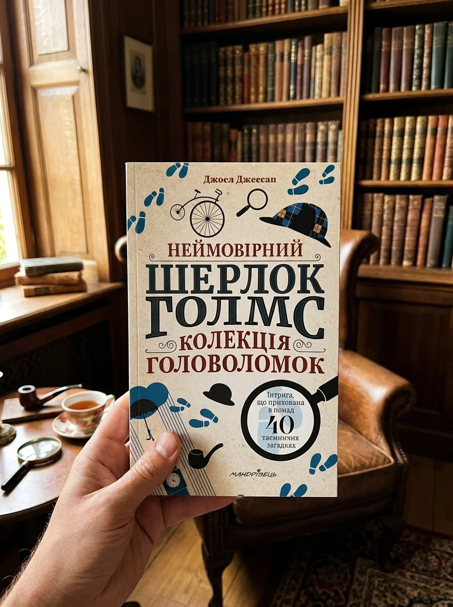 Неймовірний Шерлок Голмс. Колекція головоломок Джоел Джессап, обкладинка