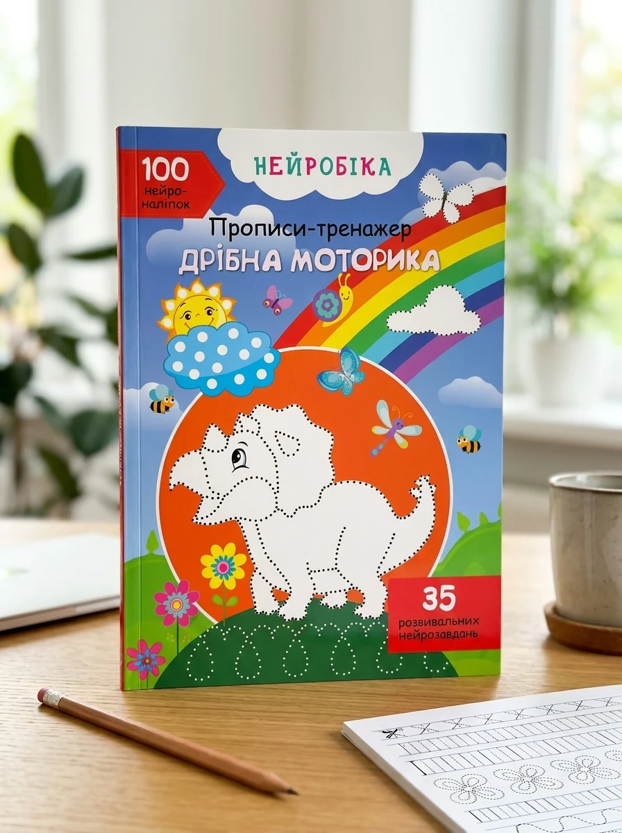 Нейробіка. Прописи-тренажер. Дрібна моторика — Наука та психологія