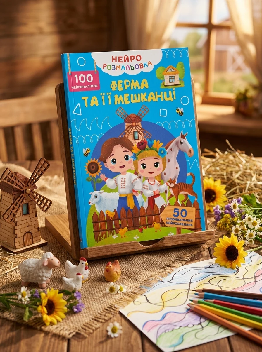 Нейророзмальовка. Ферма та її мешканці
