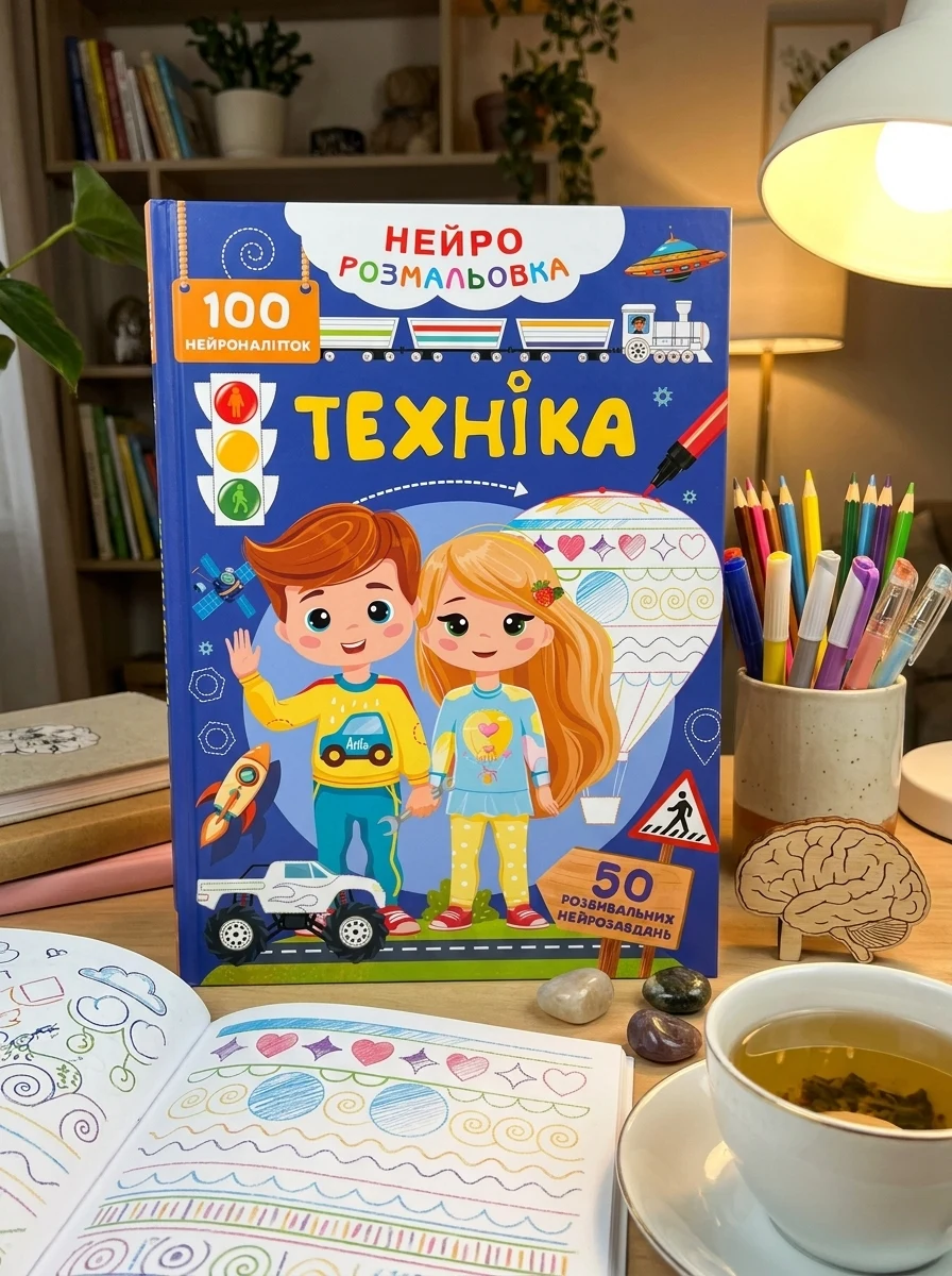 Нейророзмальовка. Техніка — Наука та психологія
