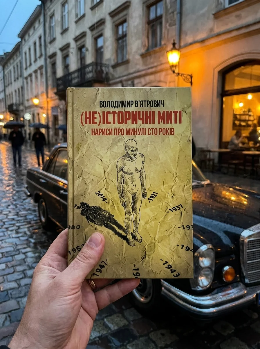 (Не)історичні миті. Нариси про минулі сто років — Володимир В´ятрович, обкладинка