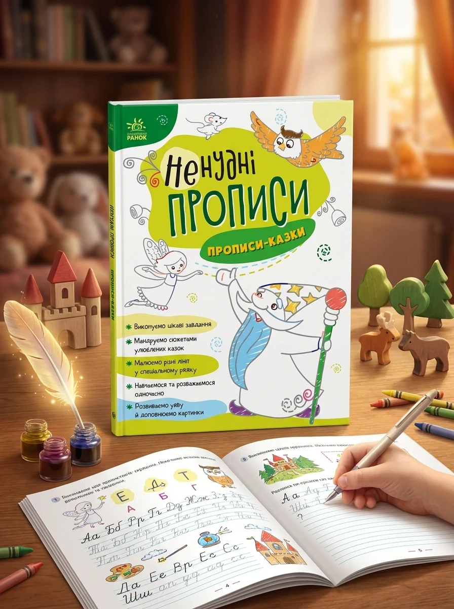 Ненудні прописи. Прописи-казки, — Вивчення мов