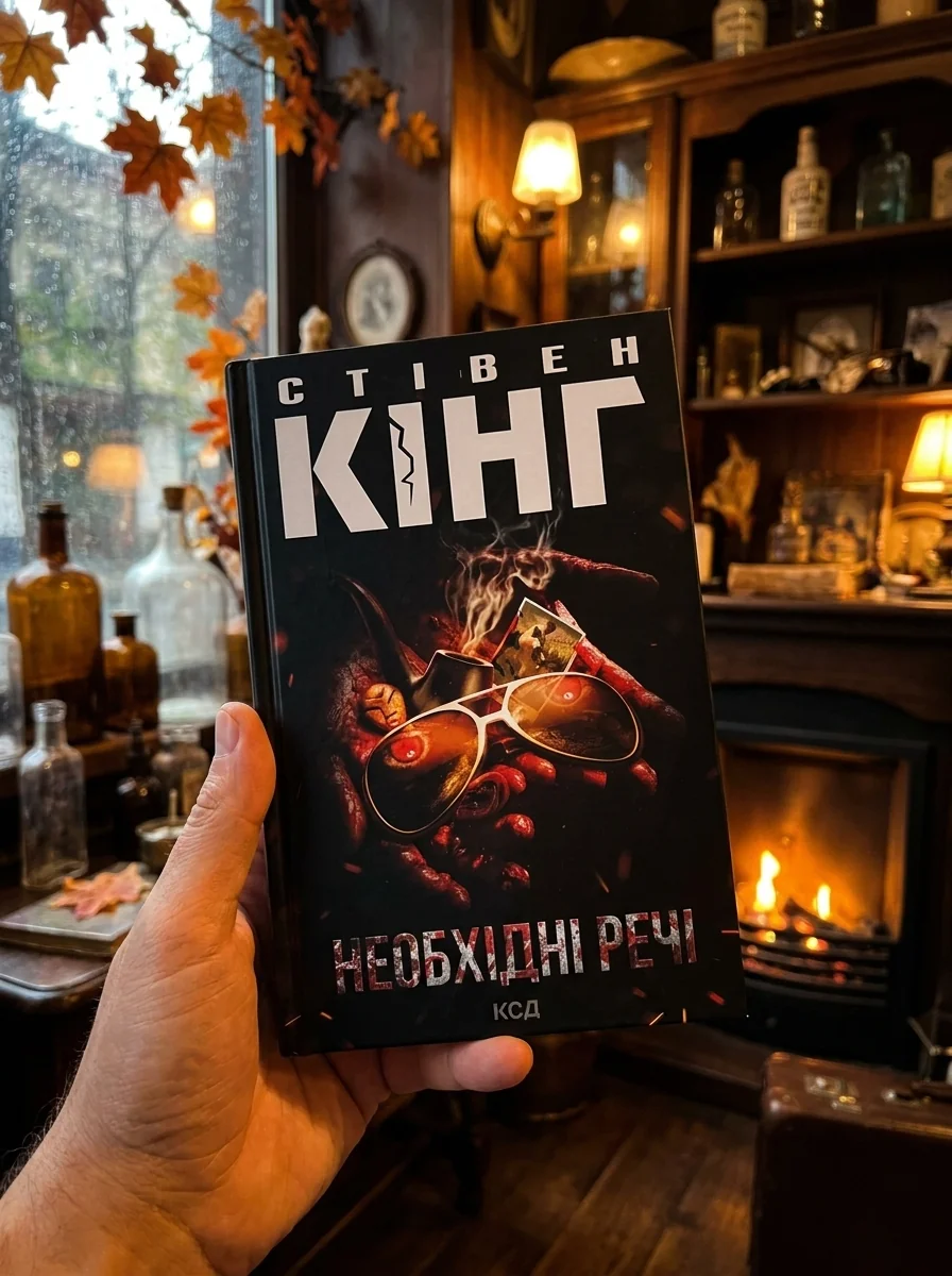 Необхідні речі — Стівен Кінг, обкладинка