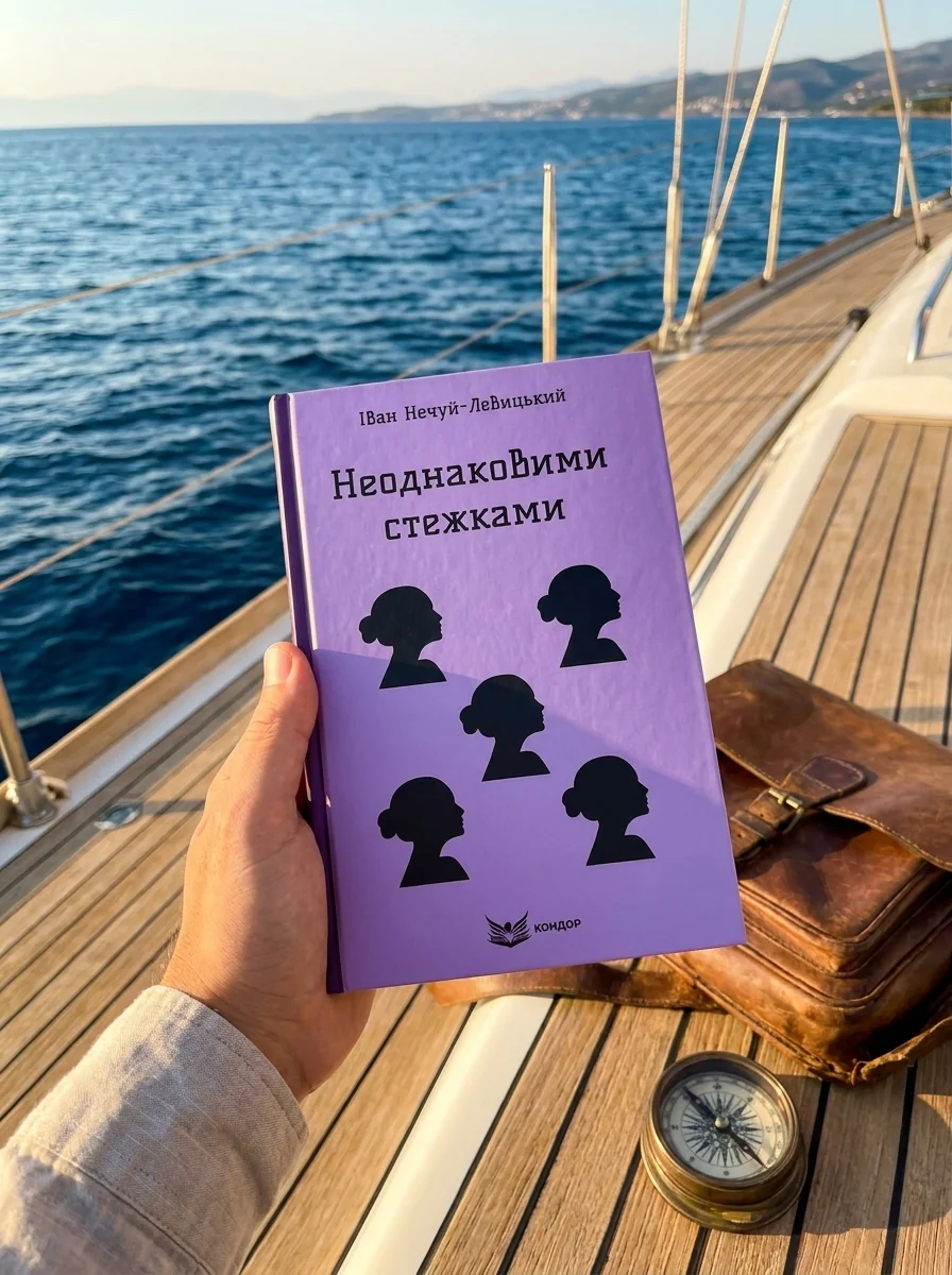 Неоднаковими стежками — Художня література