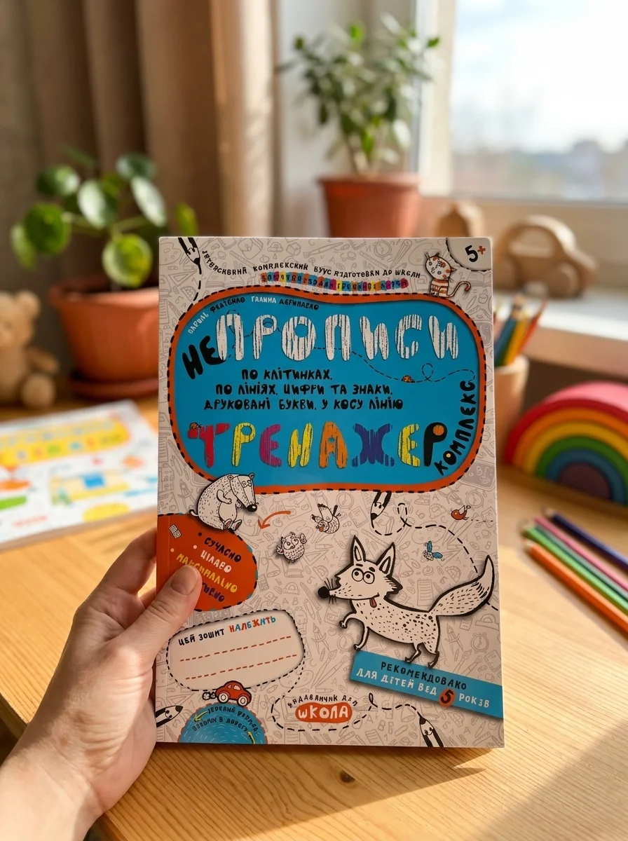 Непрописи. Комплекс. Тренажер — Розвивальні книги
