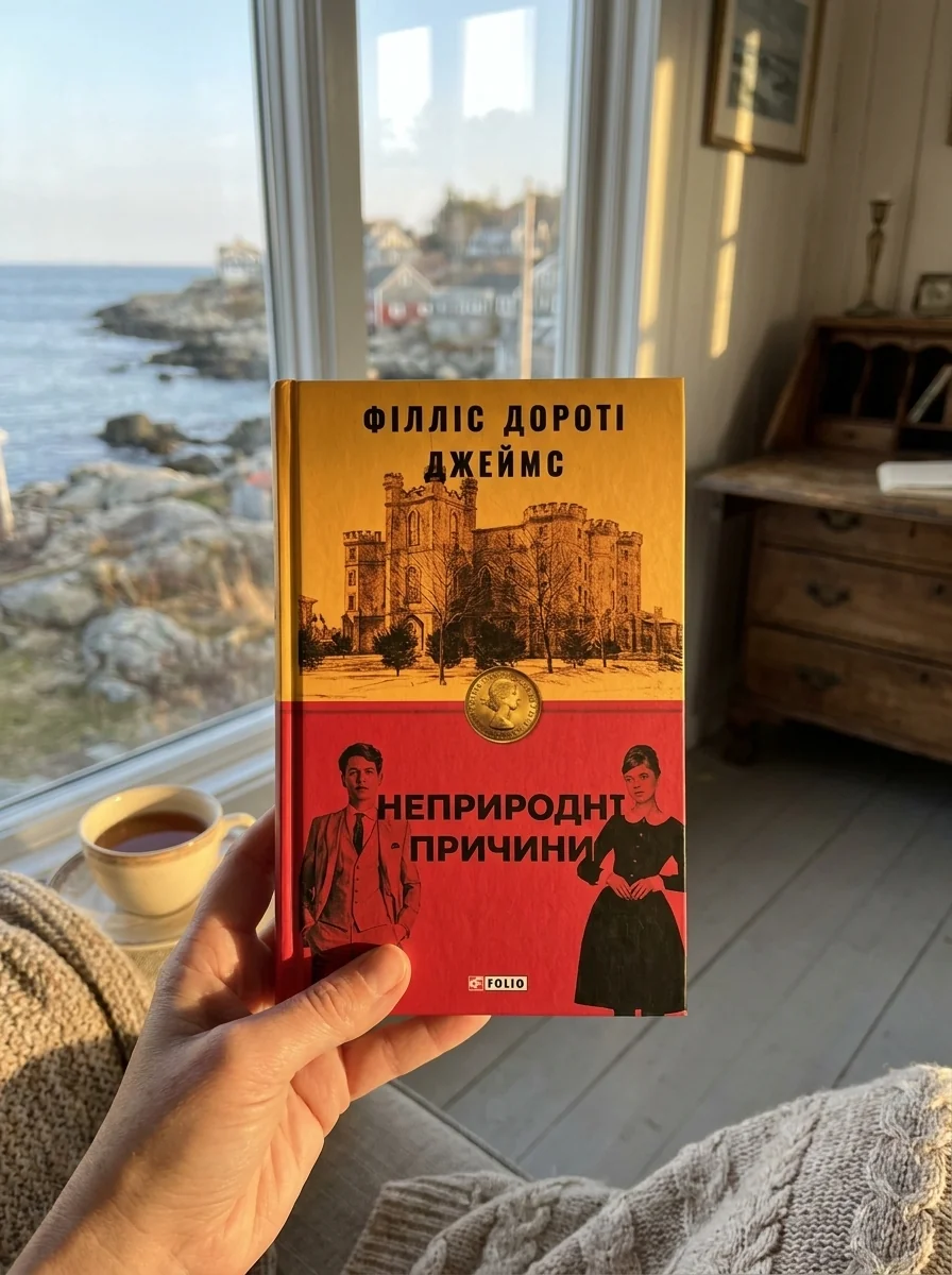Неприродні причини — Філліс Дороті Джеймс, обкладинка
