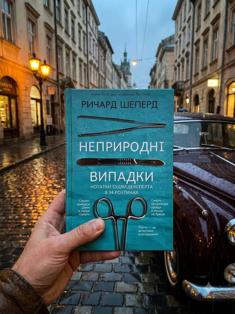 Неприродні випадки — Шеперд Річард, обкладинка