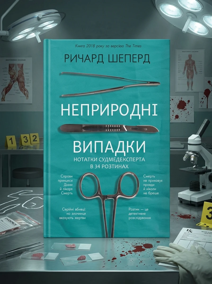 Неприродні випадки. Нотатки судмедексперта в 34 розтинах