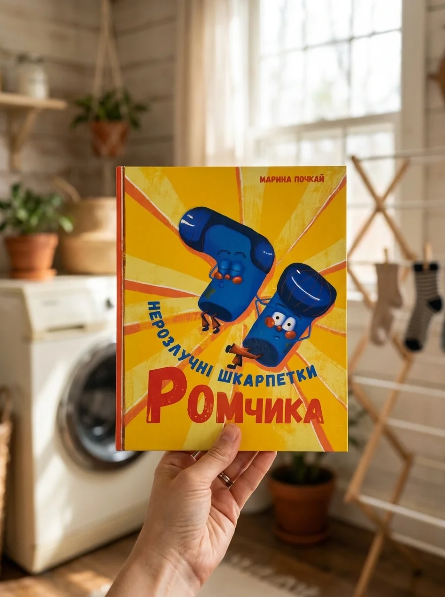 Нерозлучні шкарпетки Ромчика — Почкай Марина, обкладинка