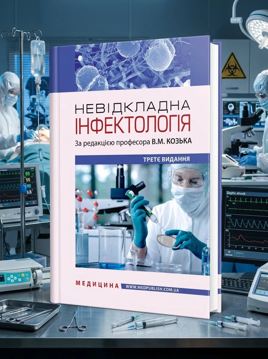 Невідкладна інфектологія: навчальний посібник — В.М Козько, обкладинка