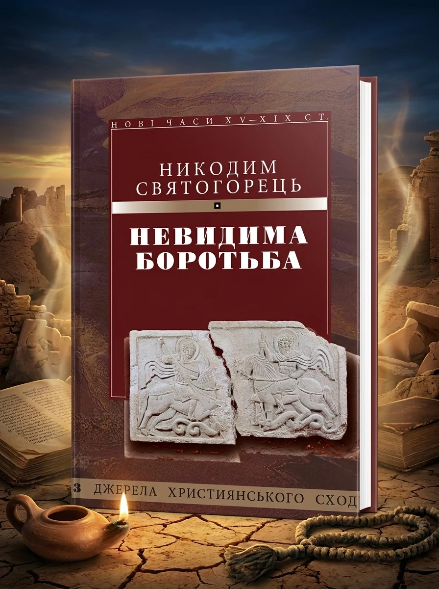 Невидима боротьба — Святогорець Никодим, обкладинка