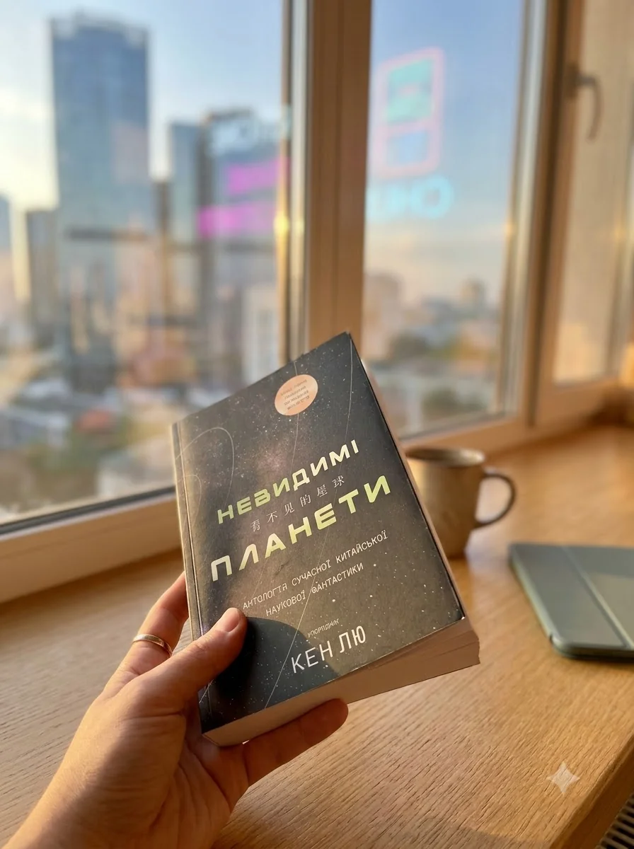 Невидимі планети. Антологія сучасної китайської наукової фантастики — Кен Лю, обкладинка