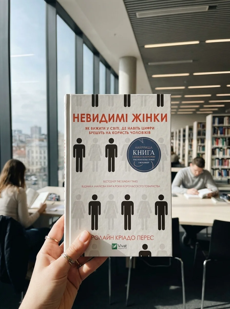 Невидимі жінки — Кріадо Перес Керолайн, обкладинка
