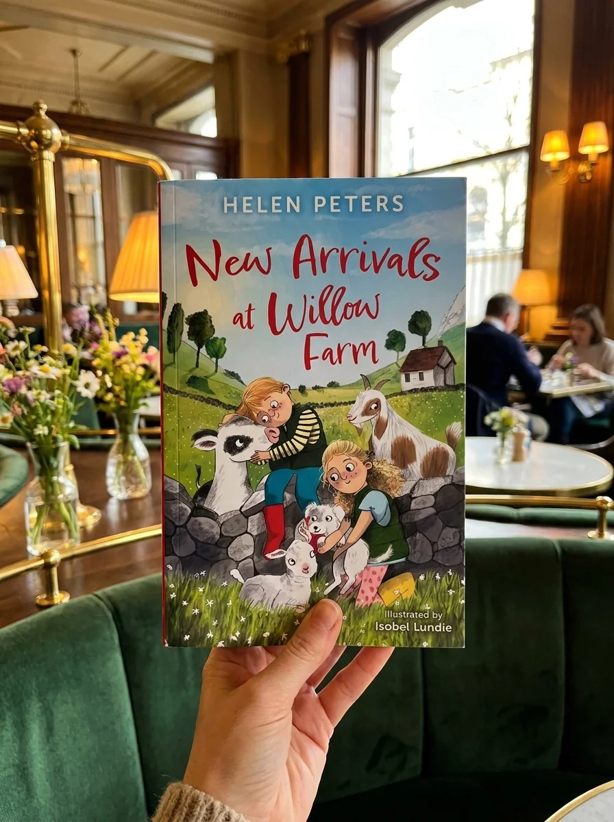 New Arrivals at Willow Farm — Helen Peters, обкладинка