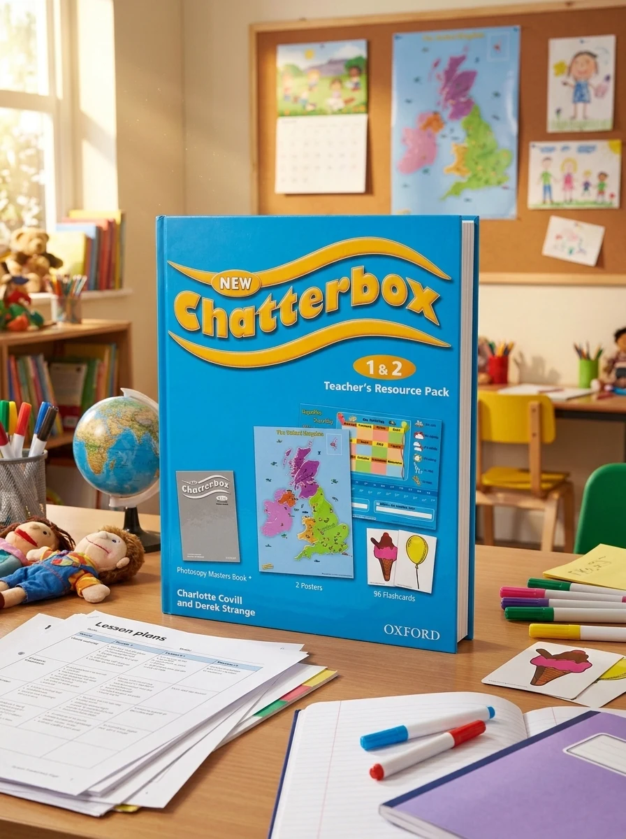 New Chatterbox 1 and 2. Teacher's Resource Pack — Шарлотта Ковілл, обкладинка