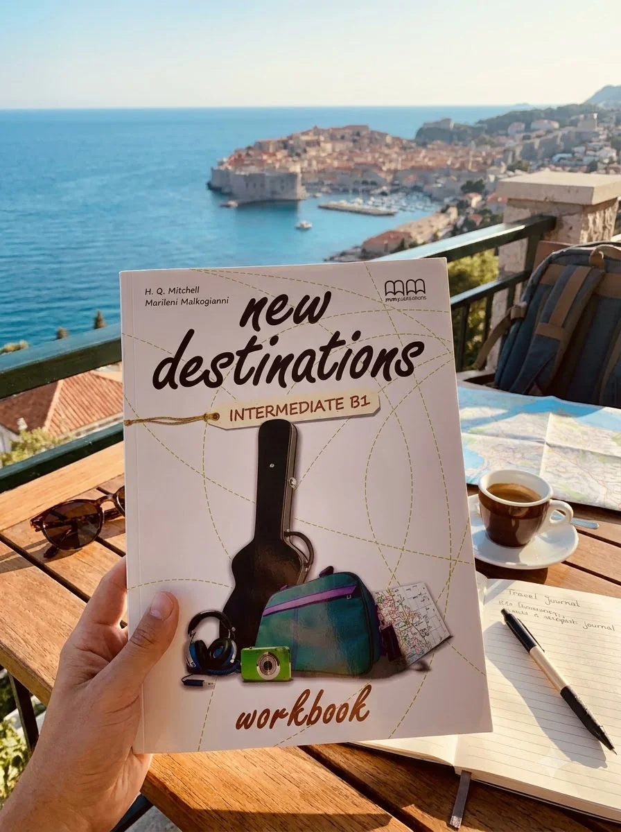 New Destinations Intermediate B1 Workbook — Марілені Малкогіані, обкладинка