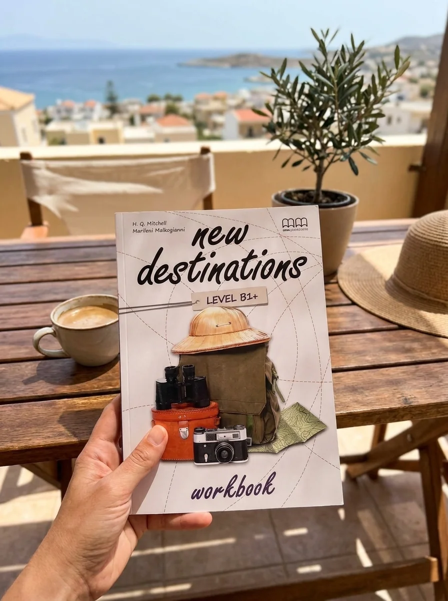 New Destinations. Level B1+. Workbook — Марілені Малкогіані, обкладинка