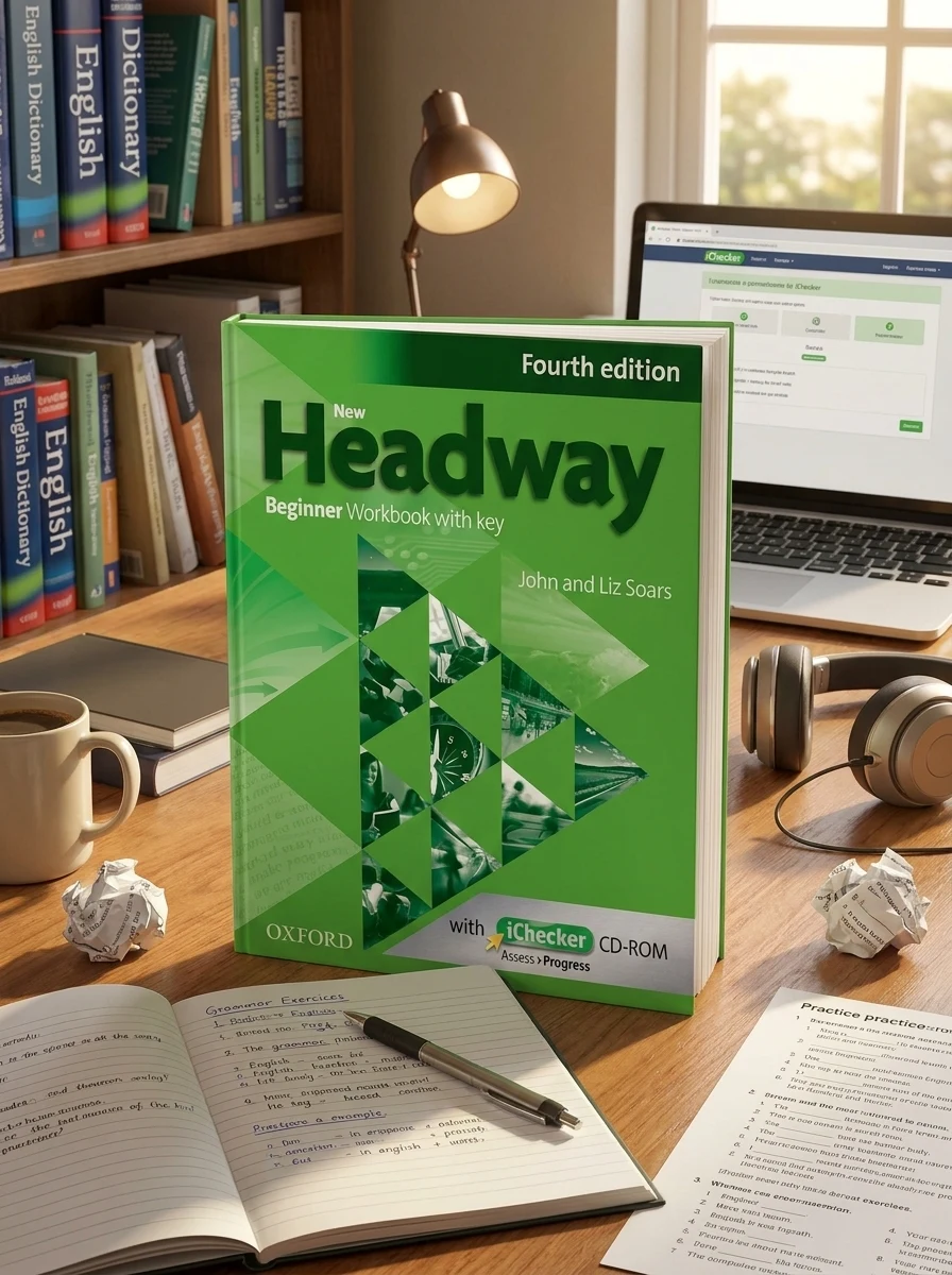 New Headway Beginner. Workbook With Key and iChecker — Вивчення мов