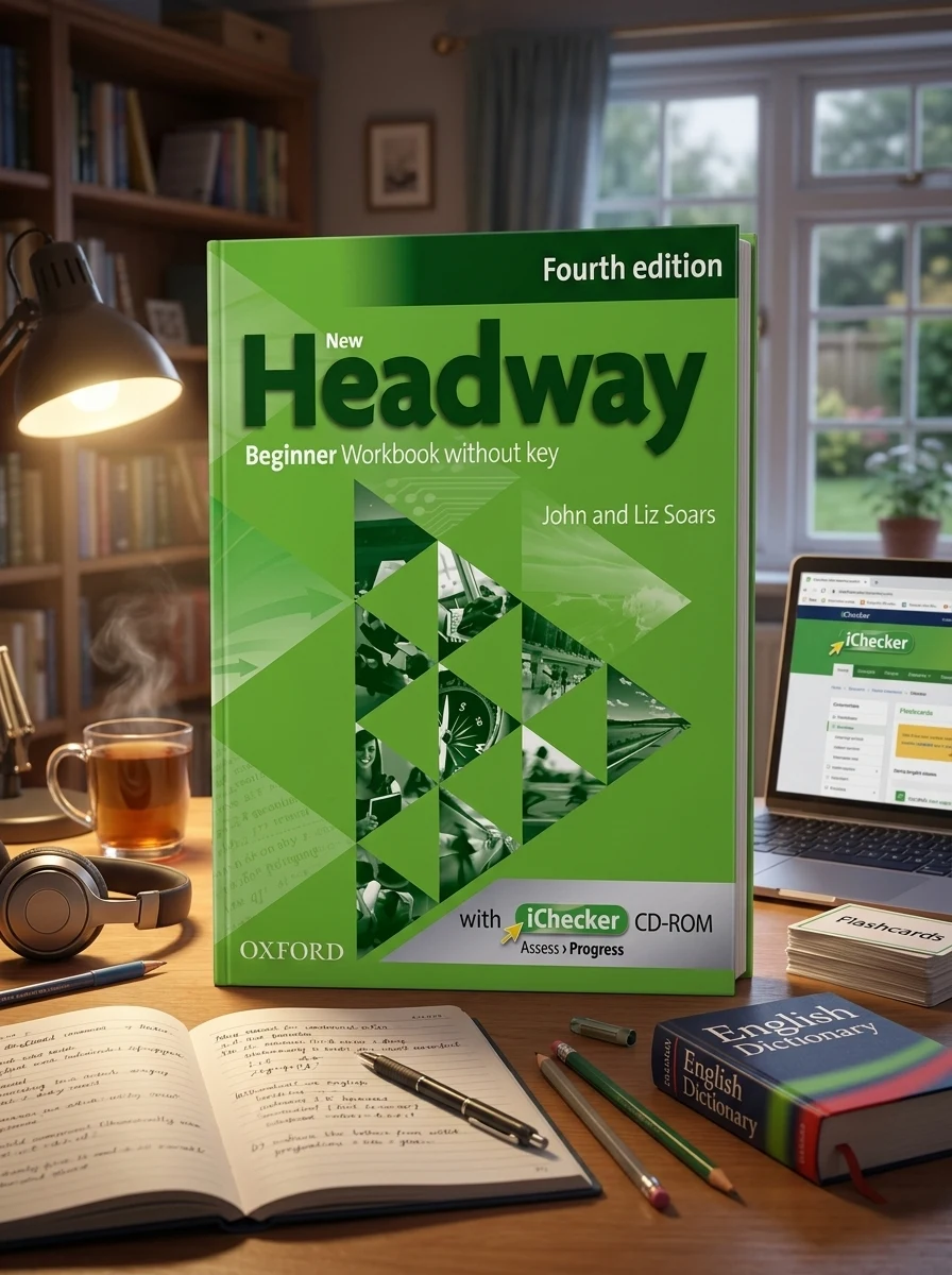 New Headway Beginner. Workbook Without Key and iChecker — Вивчення мов
