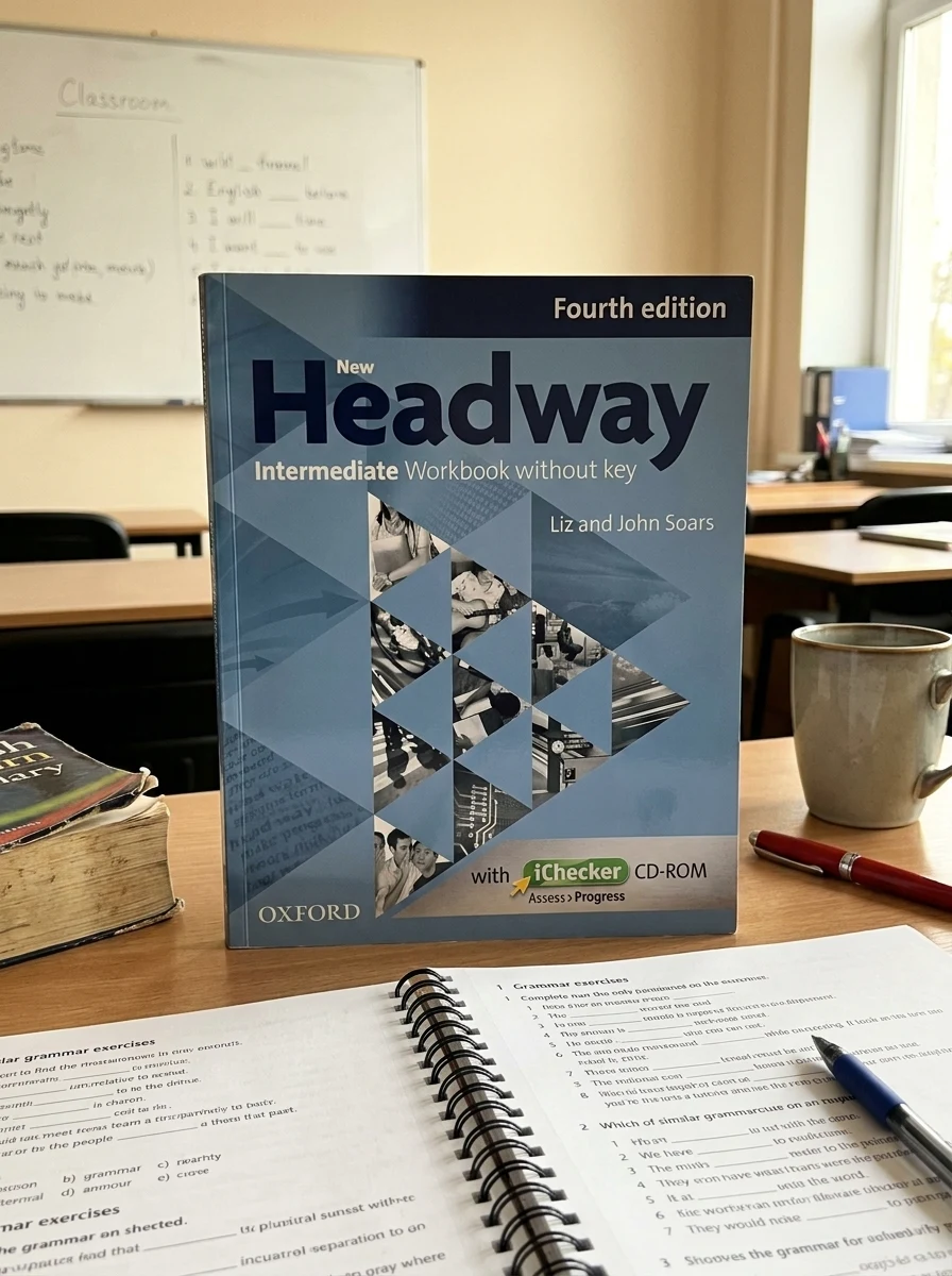 New Headway Intermediate. Workbook without key & iChecker CD — Вивчення мов