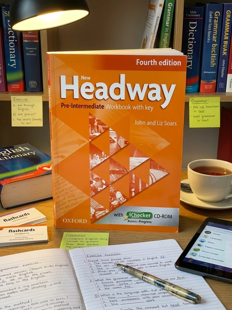 New Headway. Pre-Intermediate Workbook with key — Вивчення мов