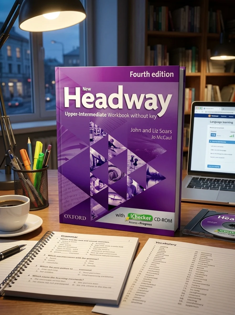 New Headway Upper-Intermediate: Workbook without Key and iChecker CD Pack — Вивчення мов