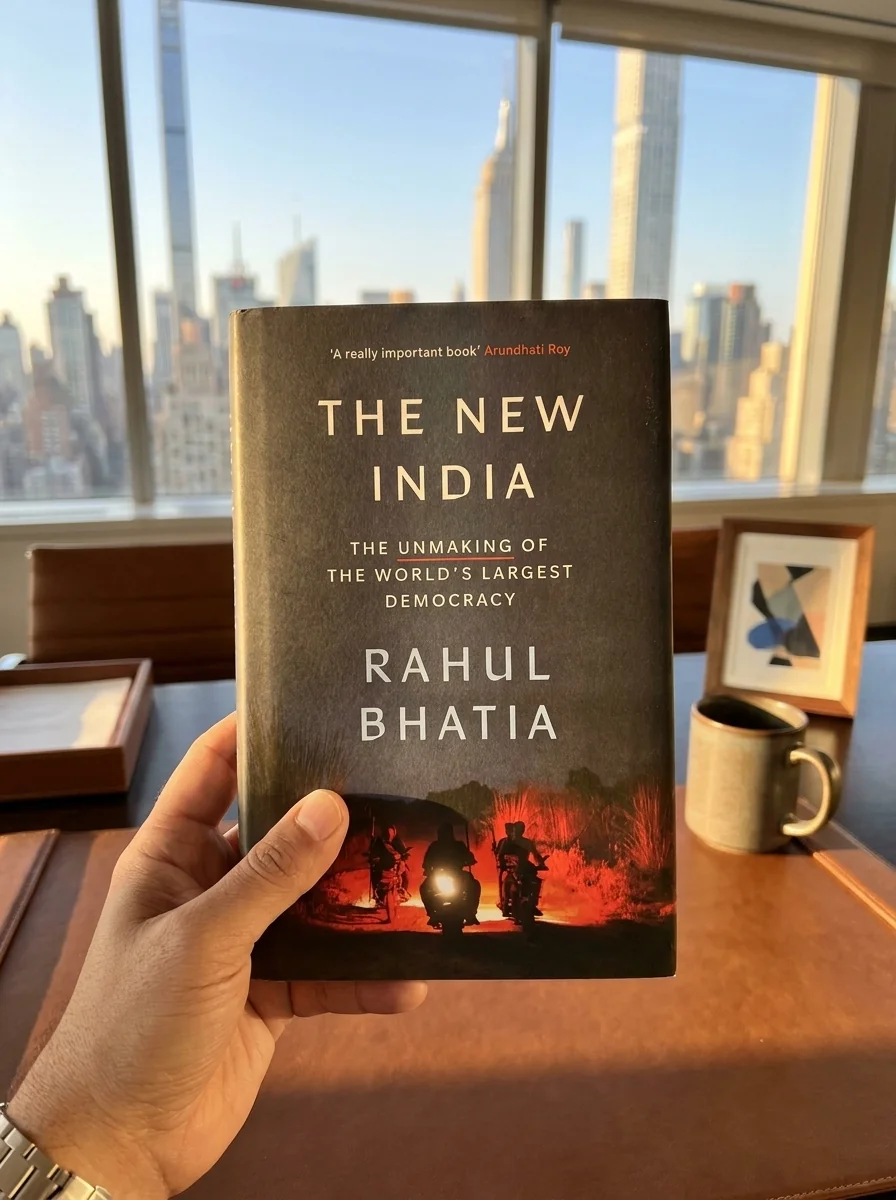 New India — Rahul Bhatia, обкладинка