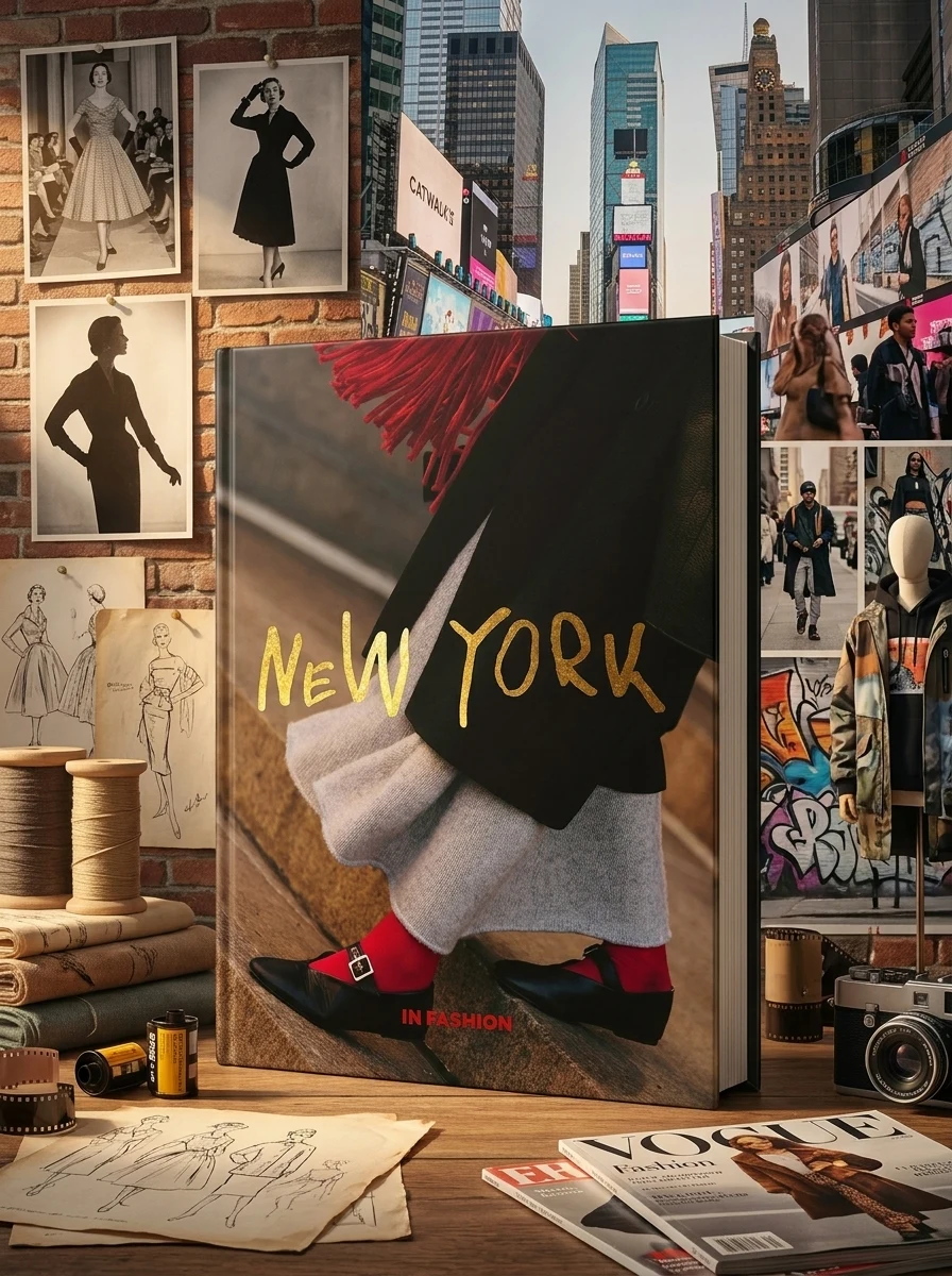 New York. In Fashion, обкладинка