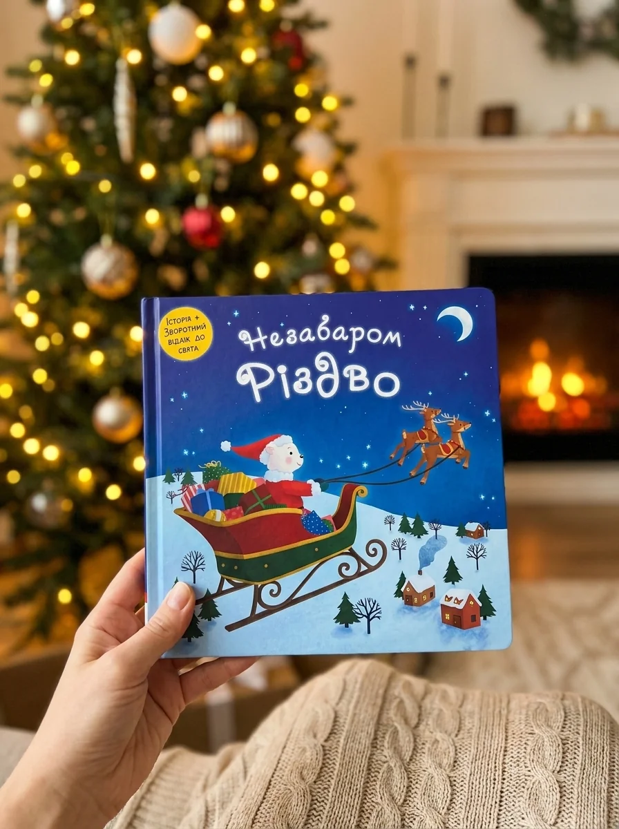 Незабаром Різдво, обкладинка