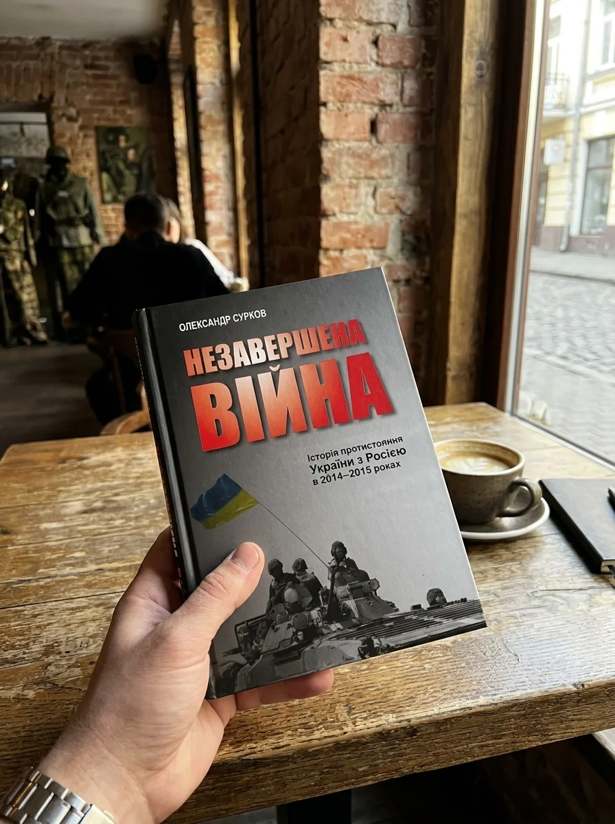 Незавершена війна. Історія протистояння України з Росією в 2014–2015 роках — Сурков Олександр, обкладинка