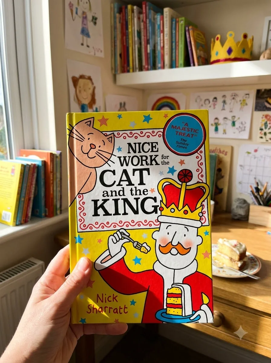 Nice Work for the Cat and the King (NE) — Nick Sharratt, обкладинка