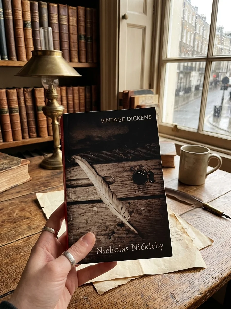 Nicholas Nickleby (Vintage Classics) — Чарлз Діккенс, обкладинка