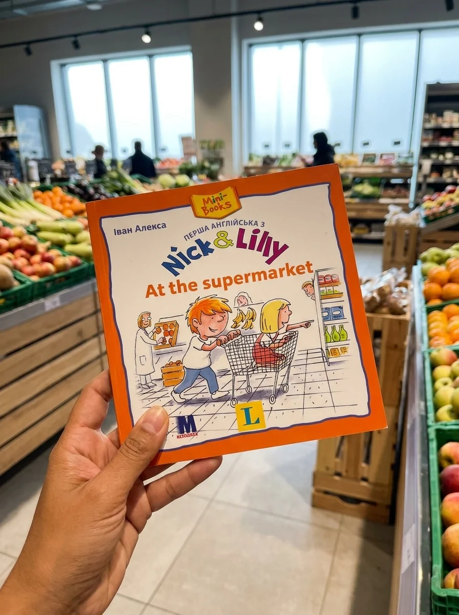 Nick and Lilly. At the Supermarket — Розвивальні книги