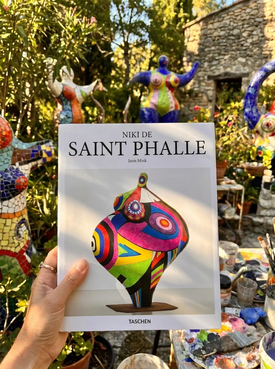 Niki de Saint Phalle — Яніс Мінк, обкладинка