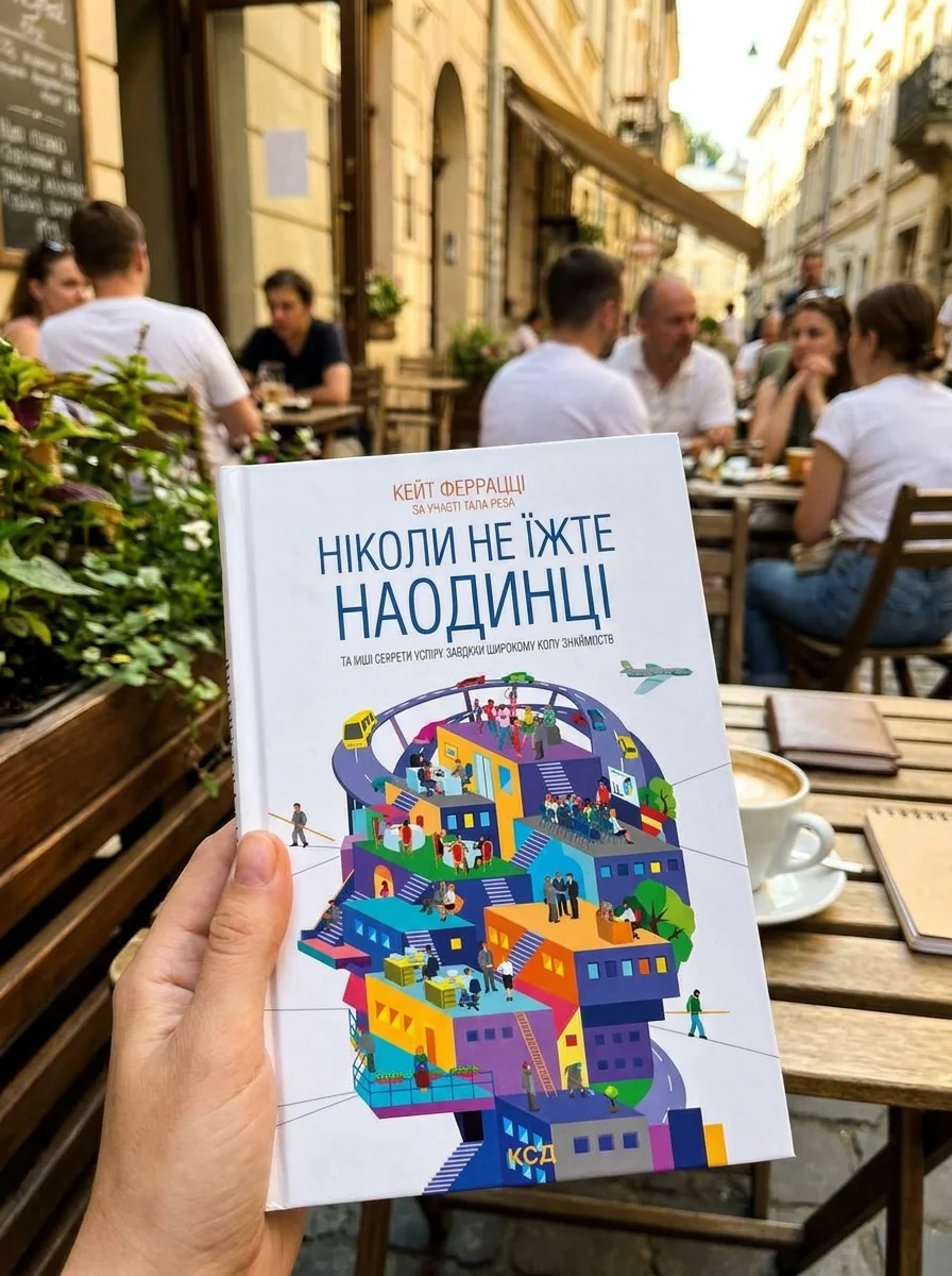 Ніколи не їжте наодинці та інші секрети успіху — Феррацці К., обкладинка