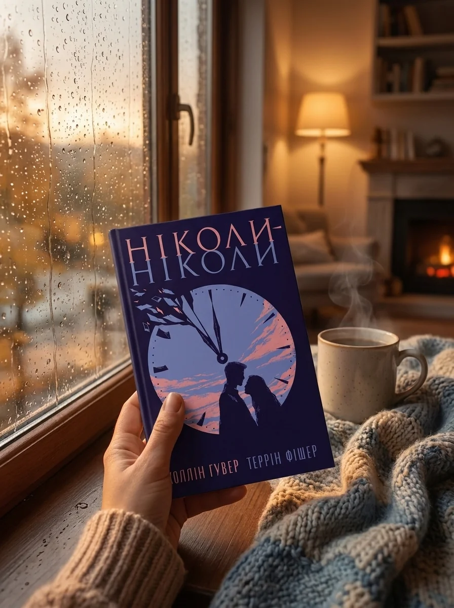 Ніколи-ніколи — Коллін Гувер, обкладинка