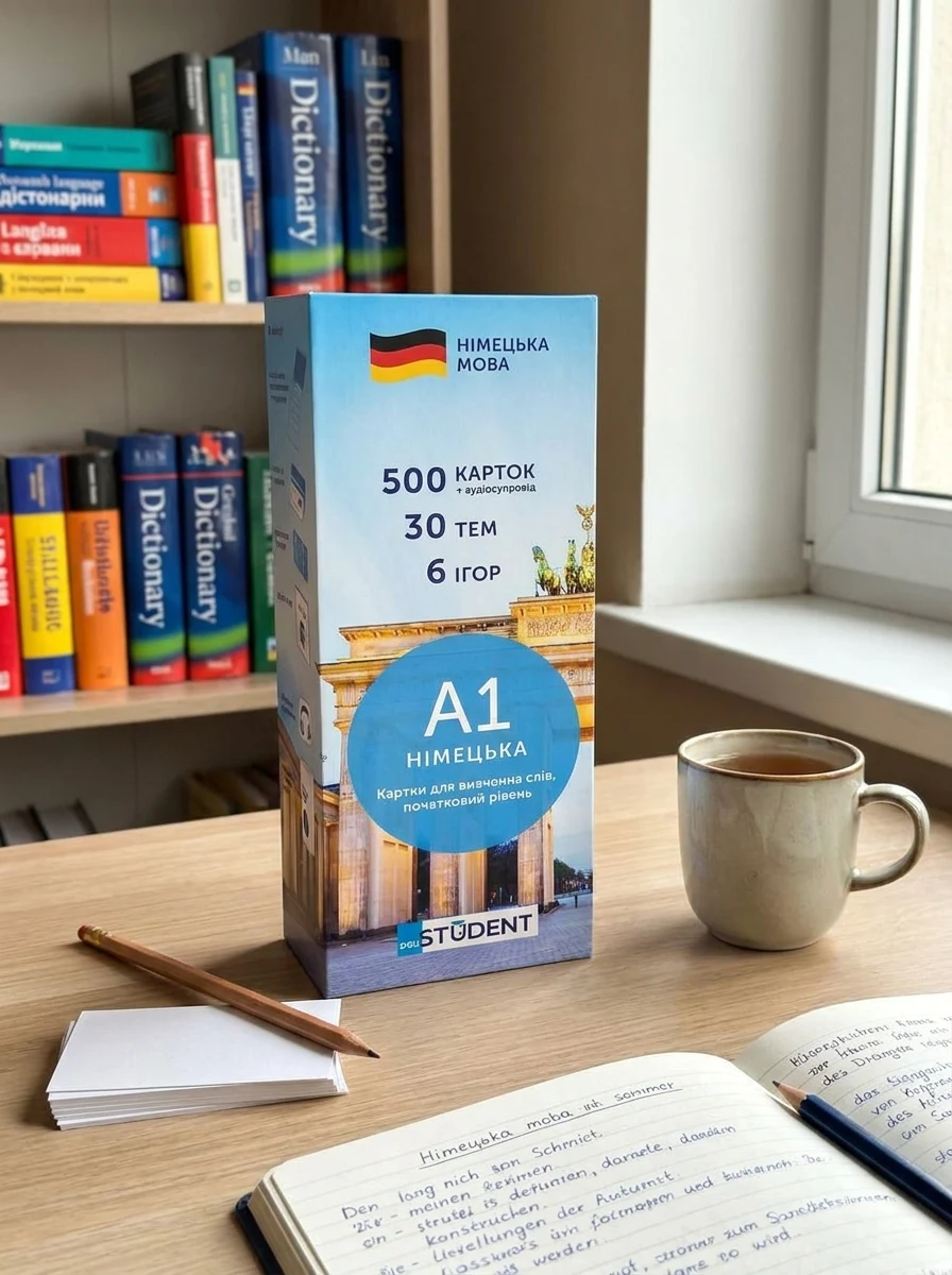 Німецька А1 (500) елементарний — Вивчення мов