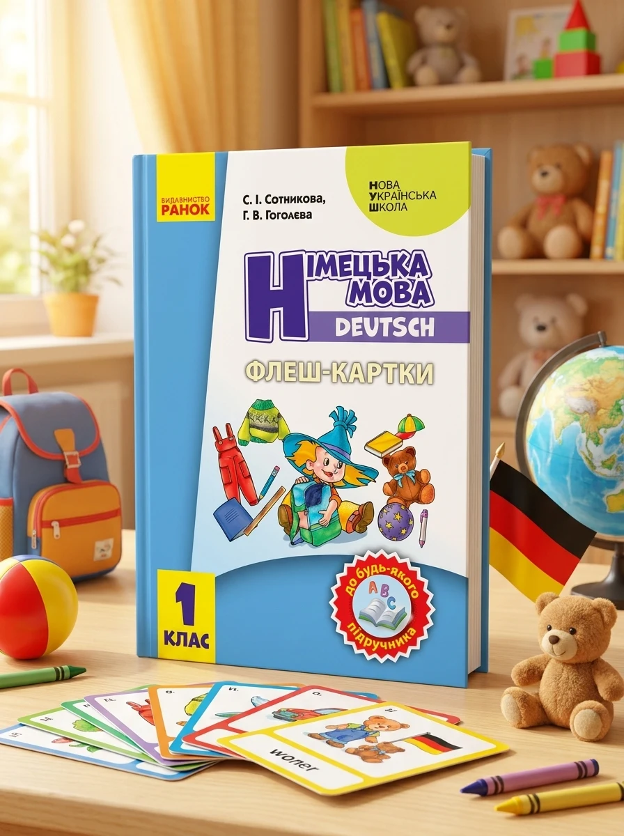 Німецька мова. 1 клас. Флеш-картки — Вивчення мов