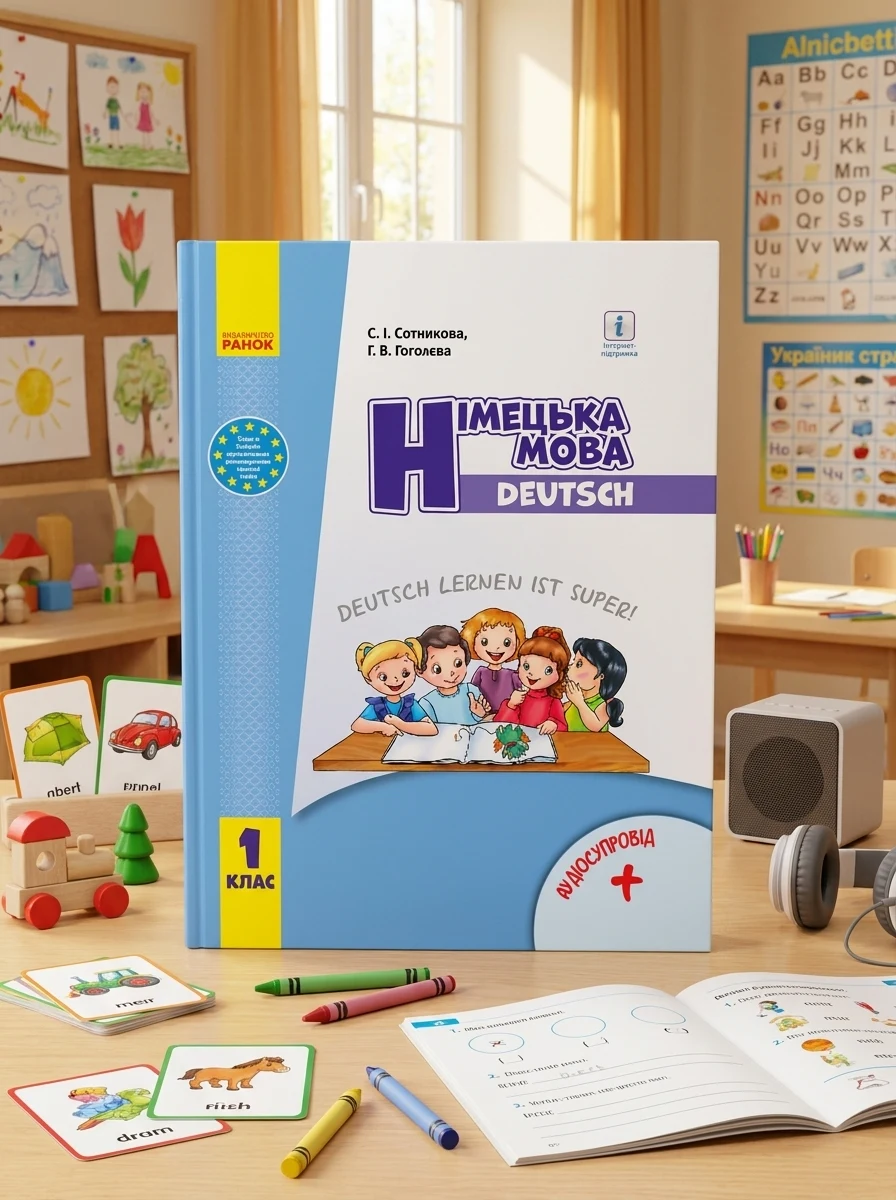 Німецька мова. 1 клас. Підручник з аудіосупроводом — Вивчення мов