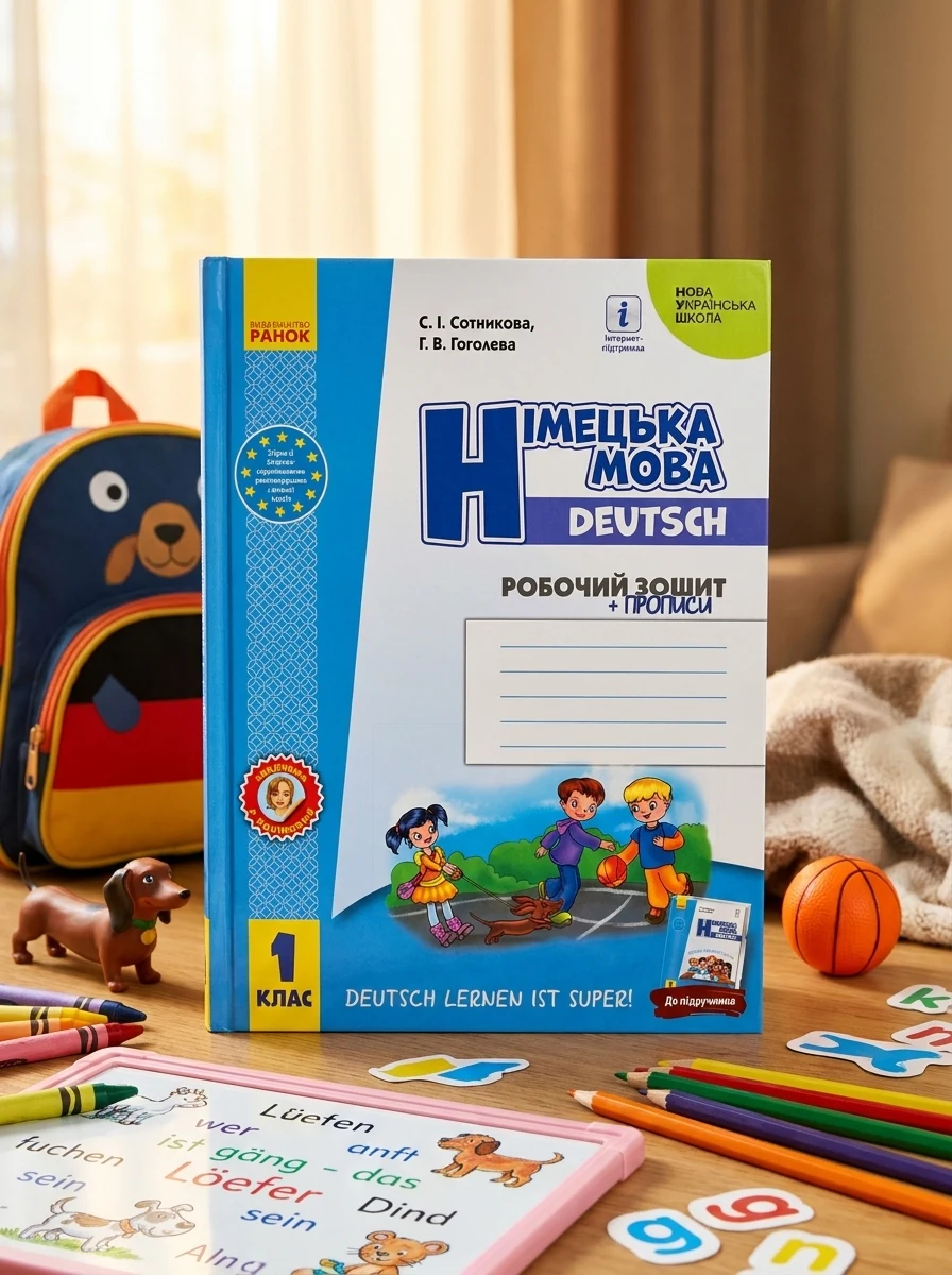 Німецька мова. 1 клас. Робочий зошит (до підручника «Німецька мова. 1 клас. Deutsch lernen ist super!») — Вивчення мов