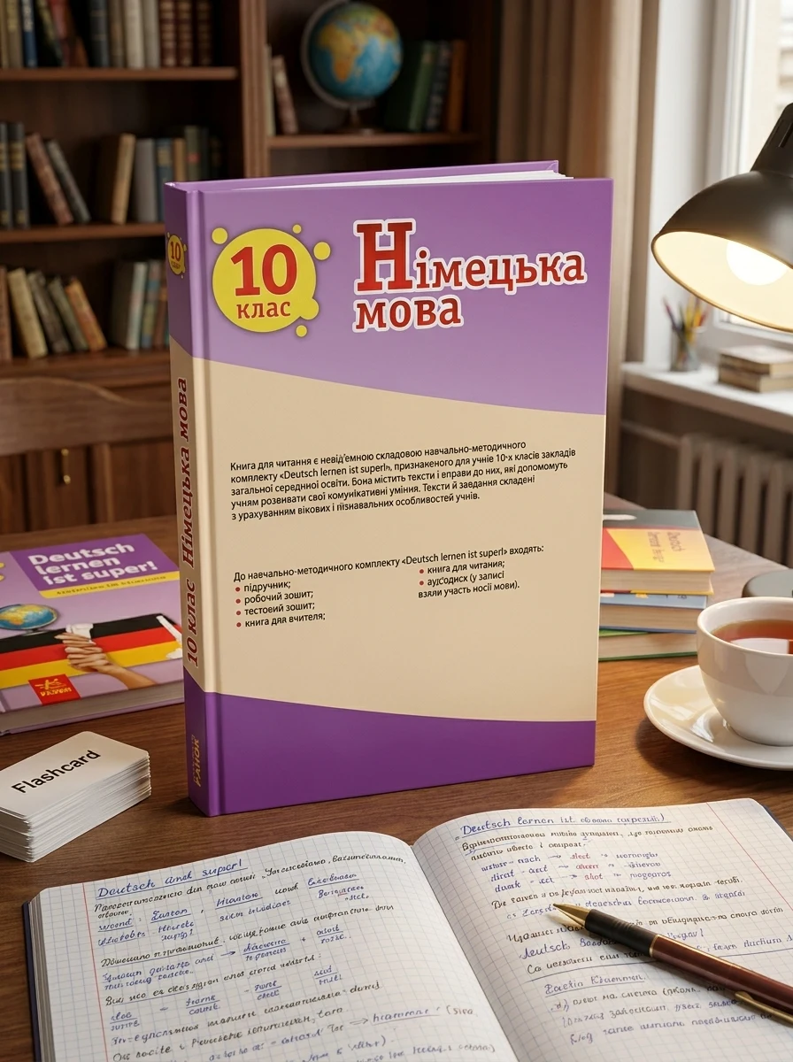Німецька мова. 10 клас. Книга для читання до підручника "Deutsch lernen ist super!" — Вивчення мов